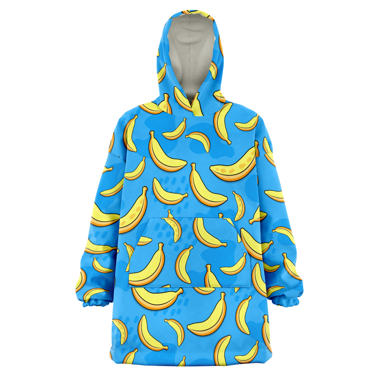MIN-NANO Canadian Hoodie BANANA XXL Banana Goo Pie Doodle Hoodie