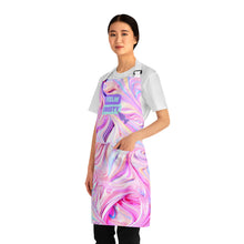 Load image into Gallery viewer, Feelin Frosty Tie Dye Rainbow Frosting Apron