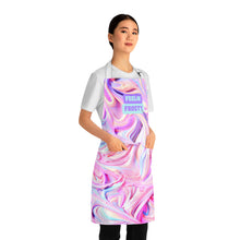 Load image into Gallery viewer, Feelin Frosty Tie Dye Rainbow Frosting Apron