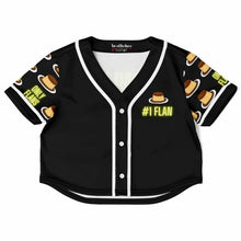 Load image into Gallery viewer, Only Flans Cropped Baseball Jersey - AOP