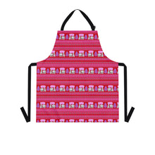Load image into Gallery viewer, Ugly Christmas Sweater Unisex Baking Apron | White or Red