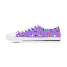 Load image into Gallery viewer, Wonka Pure Imagination Purple Retro Low Top Sneakers