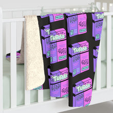Load image into Gallery viewer, Turds (Nerds) Candy Funny Sherpa Fleece Blanket - 2 sizes