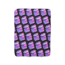 Load image into Gallery viewer, Turds (Nerds) Candy Funny Sherpa Fleece Blanket - 2 sizes
