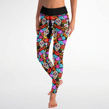 Load image into Gallery viewer, SKULL CANDY Yoga Leggings - AOP