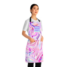 Load image into Gallery viewer, Feelin Frosty Tie Dye Rainbow Frosting Apron