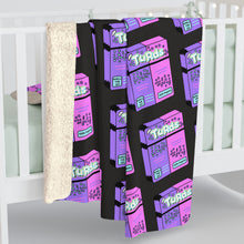 Load image into Gallery viewer, Turds (Nerds) Candy Funny Sherpa Fleece Blanket - 2 sizes