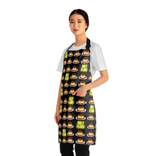 Load image into Gallery viewer, Only Flans Funny Food Pun Unisex Apron | Black or White