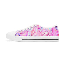 Load image into Gallery viewer, Feelin' Frosty Rainbow Frosting Swirled Cake Sneakers | Women's Canvas Shoes