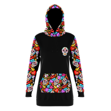 Load image into Gallery viewer, Skull Candy Sweater Dress (Ultra longline Hoodie)