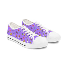 Load image into Gallery viewer, Wonka Pure Imagination Purple Retro Low Top Sneakers