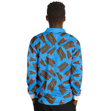 Load image into Gallery viewer, Choc Fish Long Sleeve Polo Shirt – AOP