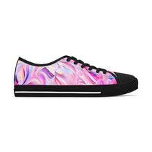 Load image into Gallery viewer, Feelin' Frosty Rainbow Frosting Swirled Cake Sneakers | Women's Canvas Shoes