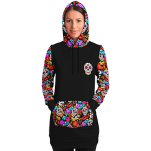 Load image into Gallery viewer, Skull Candy Sweater Dress (Ultra longline Hoodie)