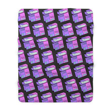 Load image into Gallery viewer, Turds (Nerds) Candy Funny Sherpa Fleece Blanket - 2 sizes