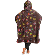 Load image into Gallery viewer, Reversible 'Which Willy' Wonka F' Oodie Snug Candy Hoodie - Charlie & The Chocolate Factory Collection