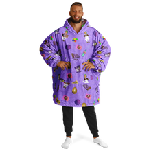 Load image into Gallery viewer, Reversible 'Which Willy' Wonka F' Oodie Snug Candy Hoodie - Charlie & The Chocolate Factory Collection