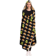 Load image into Gallery viewer, ONLY FLANS Hooded Blanket - AOP