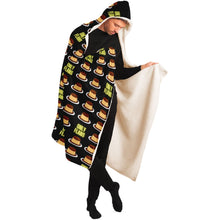 Load image into Gallery viewer, ONLY FLANS Hooded Blanket - AOP