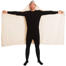 Load image into Gallery viewer, ONLY FLANS Hooded Blanket - AOP