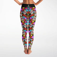 Load image into Gallery viewer, SKULL CANDY Yoga Leggings - AOP