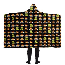 Load image into Gallery viewer, ONLY FLANS Hooded Blanket - AOP