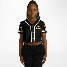 Load image into Gallery viewer, Only Flans Cropped Baseball Jersey - AOP