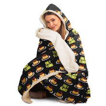 Load image into Gallery viewer, ONLY FLANS Hooded Blanket - AOP