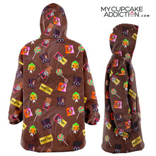 Load image into Gallery viewer, Willy Wonka F' Oodie Snug Candy Hoodie - Charlie & The Chocolate Factory