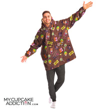 Load image into Gallery viewer, Willy Wonka F' Oodie Snug Candy Hoodie - Charlie & The Chocolate Factory