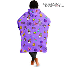 Load image into Gallery viewer, Reversible 'Which Willy' Wonka F' Oodie Snug Candy Hoodie - Charlie & The Chocolate Factory Collection