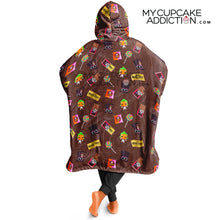 Load image into Gallery viewer, Reversible 'Which Willy' Wonka F' Oodie Snug Candy Hoodie - Charlie & The Chocolate Factory Collection