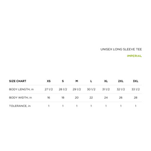 Load image into Gallery viewer, size_chart_imperial