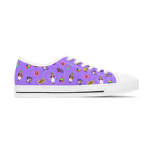 Load image into Gallery viewer, Wonka Pure Imagination Purple Retro Low Top Sneakers

