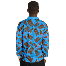 Load image into Gallery viewer, Choc Fish Long Sleeve Polo Shirt – AOP
