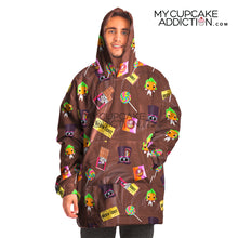 Load image into Gallery viewer, Willy Wonka F&#39; Oodie Snug Candy Hoodie - Charlie &amp; The Chocolate Factory
